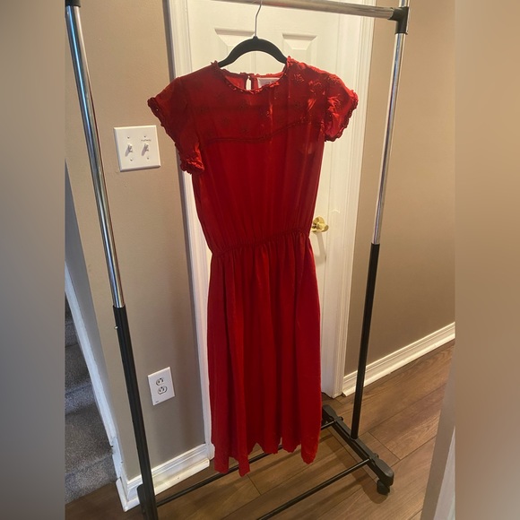 The GREAT Moonlight Embroidered Silk Dress - Picture 4 of 15